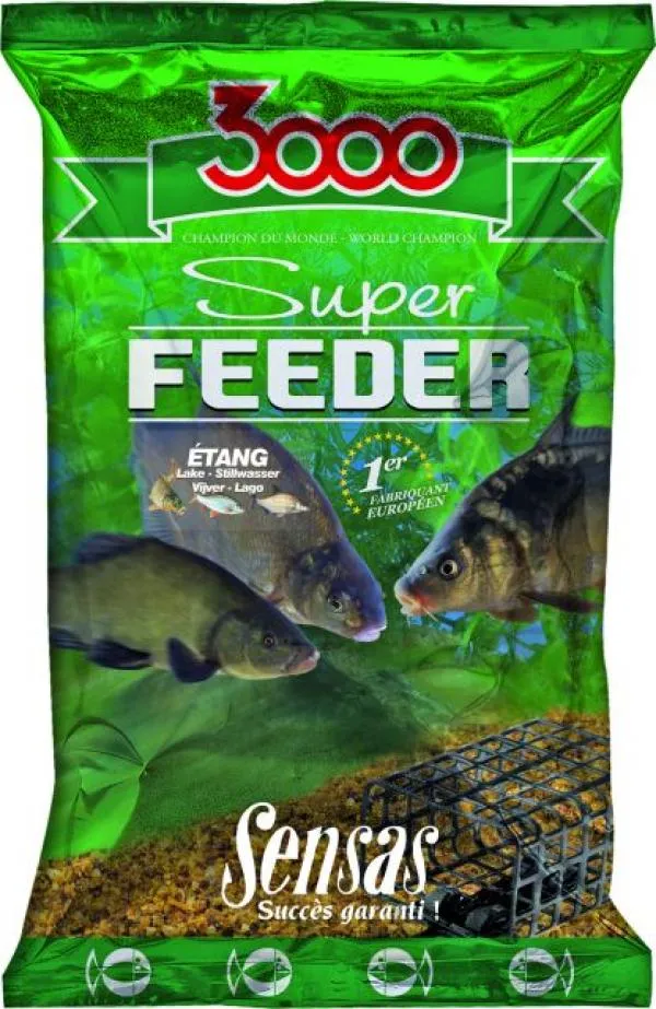 Sensas 3000 Super Feeder Etang (tavak) 1kg etetőanyag 