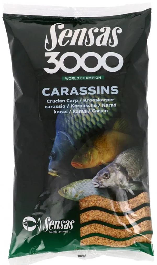 Sensas 3000 Carassins (kárász) 1kg etetőanyag 