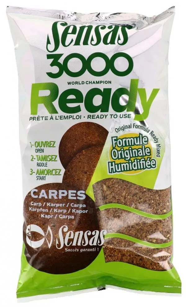 Sensas 3000 Ready Carpes (ponty)1,25kg etetőanyag 
