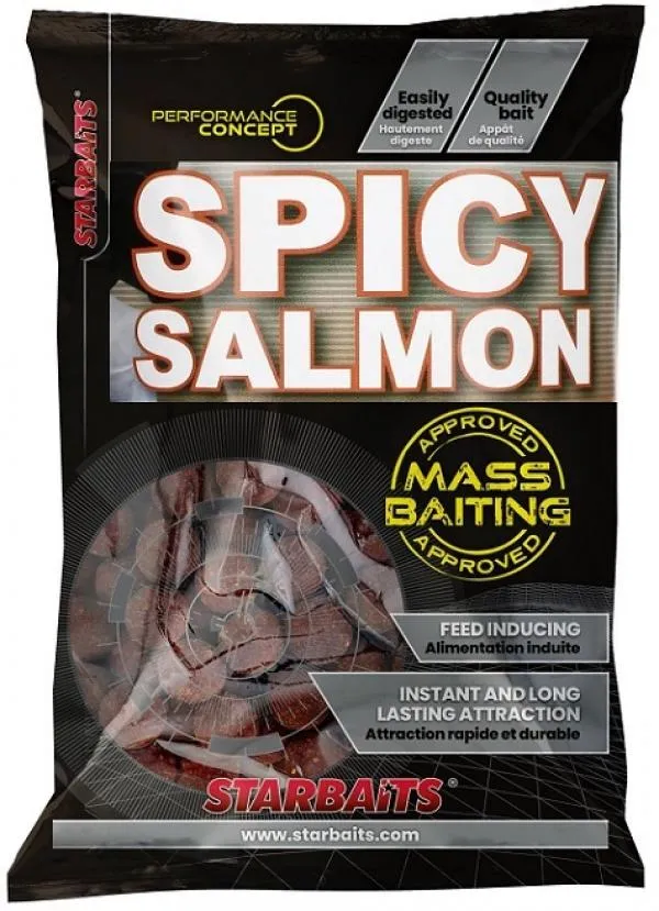 Mass Baiting Boilies Spicy Salmon 20mm 3kg