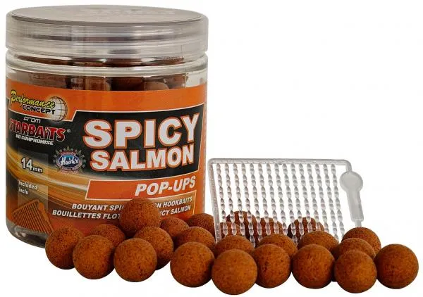 STARBAITS Spicy Salmon 80g 14mm PopUp