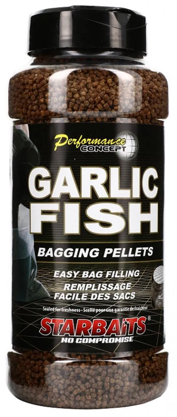 STARBAITS Garlic-Fish 700g Etető Pellet 