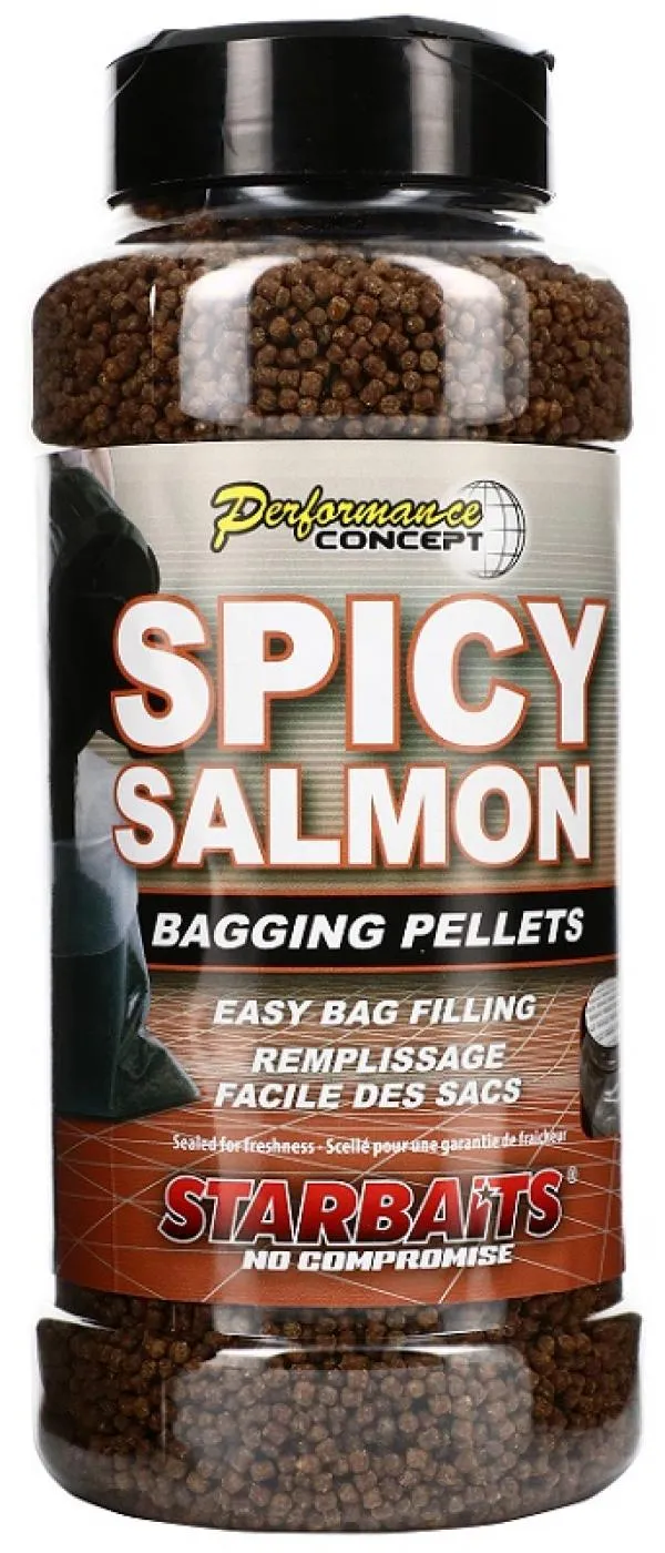 STARBAITS Spicy Salmon 700g Etető Pellet 