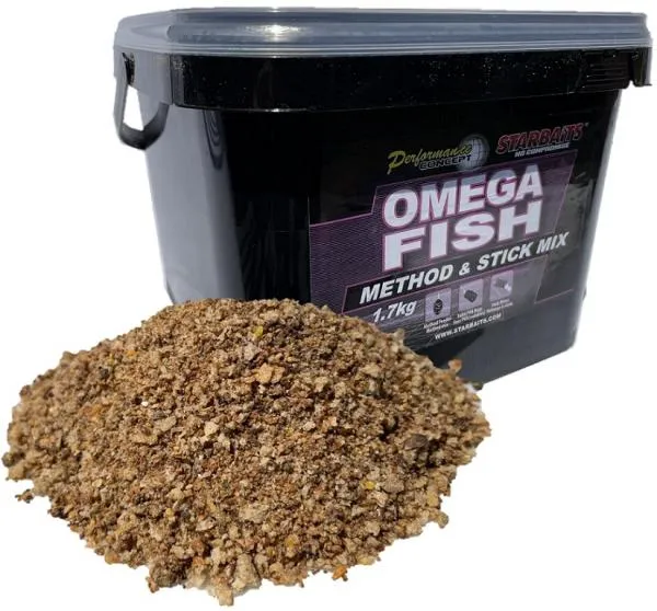 STARBAITS Method & Stick Mix Omega Fish 1,7kg etetőanyag