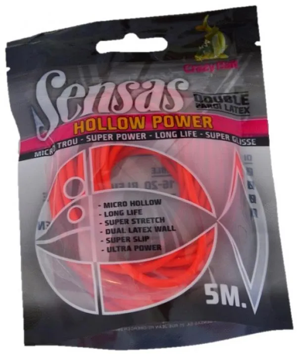 Rakósgumi Crazy Hollow Power 5m 3,2mm