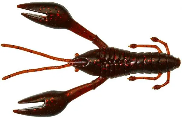 Hourra Craw 10cm Brown Oil Red Flake