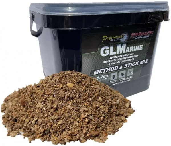Starbaits Method & Stick Mix GLMarine 1,7kg etetőanyag
