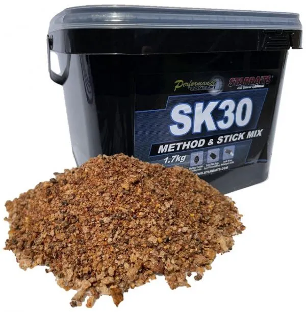Starbaits Method & Stick Mix SK30 1,7kg etetőanyag