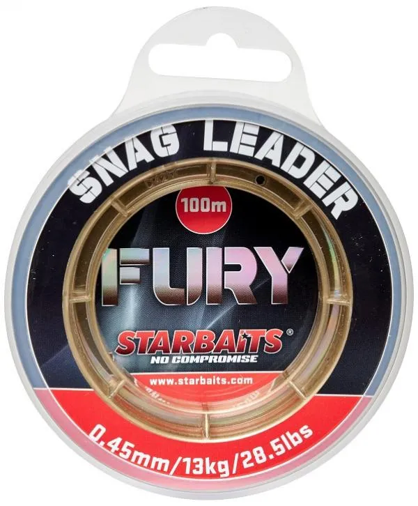 Starbaits FURY Snag Leader monofil előkezsinór 100m 0,45mm...