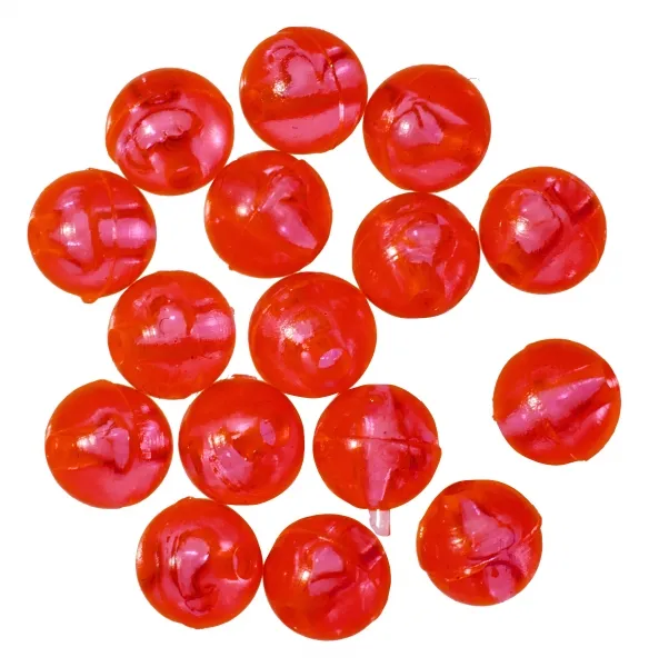 Gyöngy Carolina 6,5mm piros (15db)