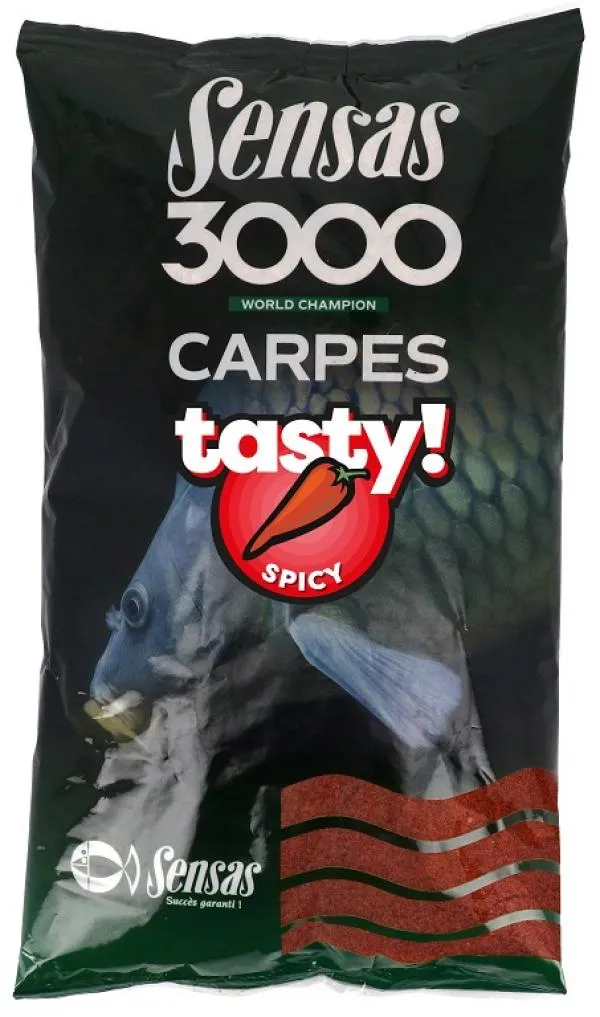 Sensas 3000 Carp Tasty Spicy (ponty Fűszer Robin Red) 1kg ...