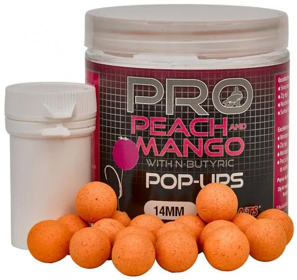 STARBAITS Pro Peach & Mango 60g 14mm PopUp