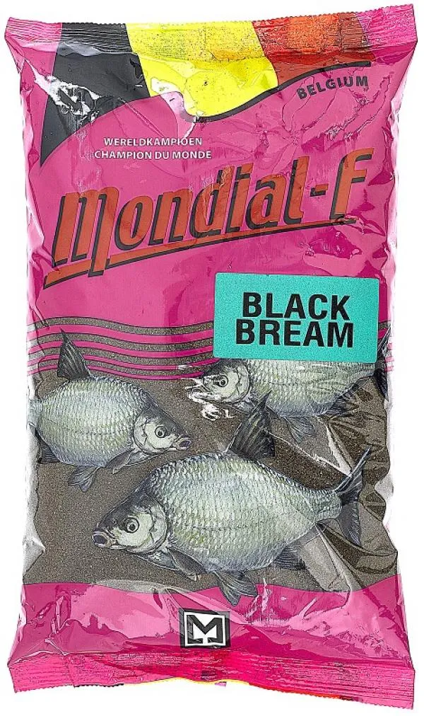 Mondial F Black Bream (dévér-fekete) 1kg etetőanyag 