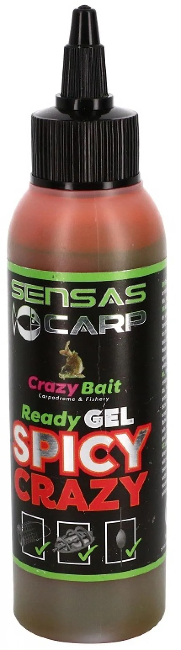 Sensas Gel Crazy Spicy (Fűszer) 115ml