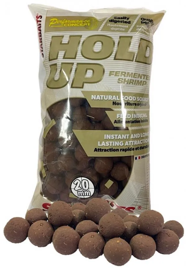 Boilies Hold Up Fermented Shrimp 20mm 800g