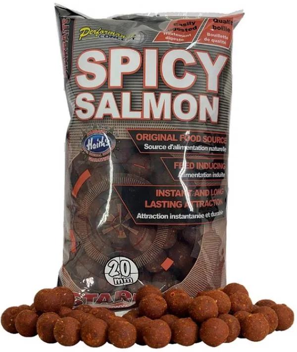 Boilies Spicy Salmon 20mm 800g
