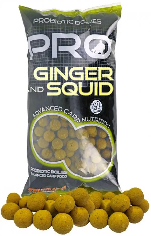 Boilies Pro Ginger Squid 20mm 2kg