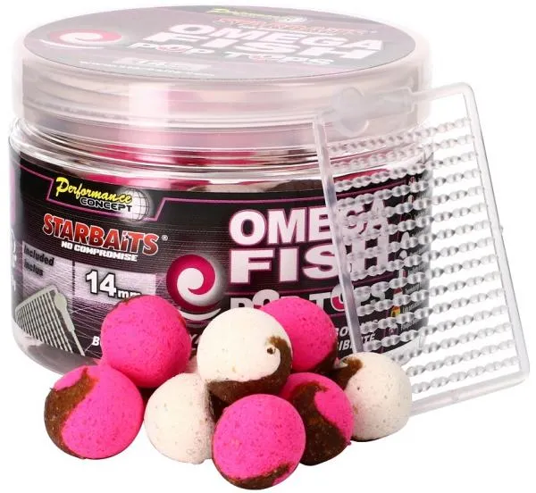 STARBAITS Omega Fish POP TOPS 14mm 60g Wafters