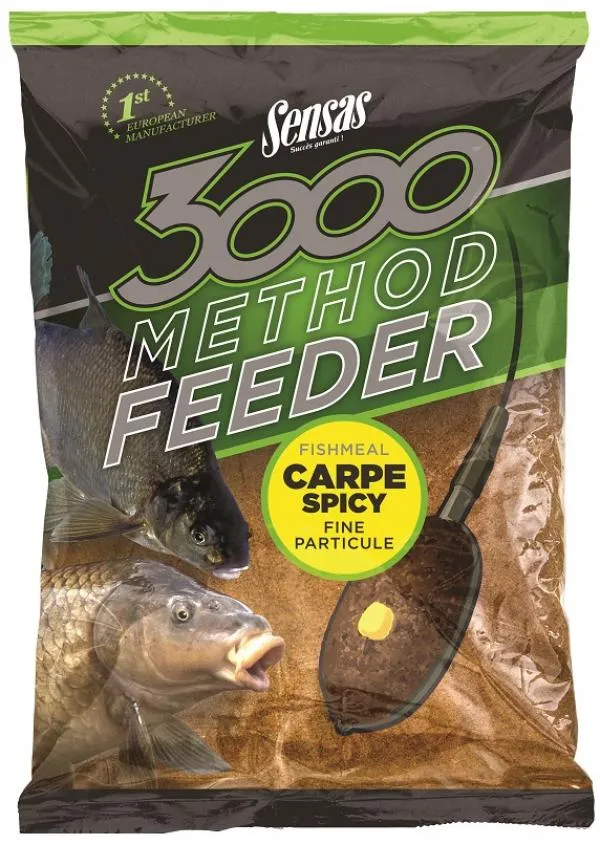 Sensas 3000 Method Ponty Fűszeres 1kg etetőanyag 