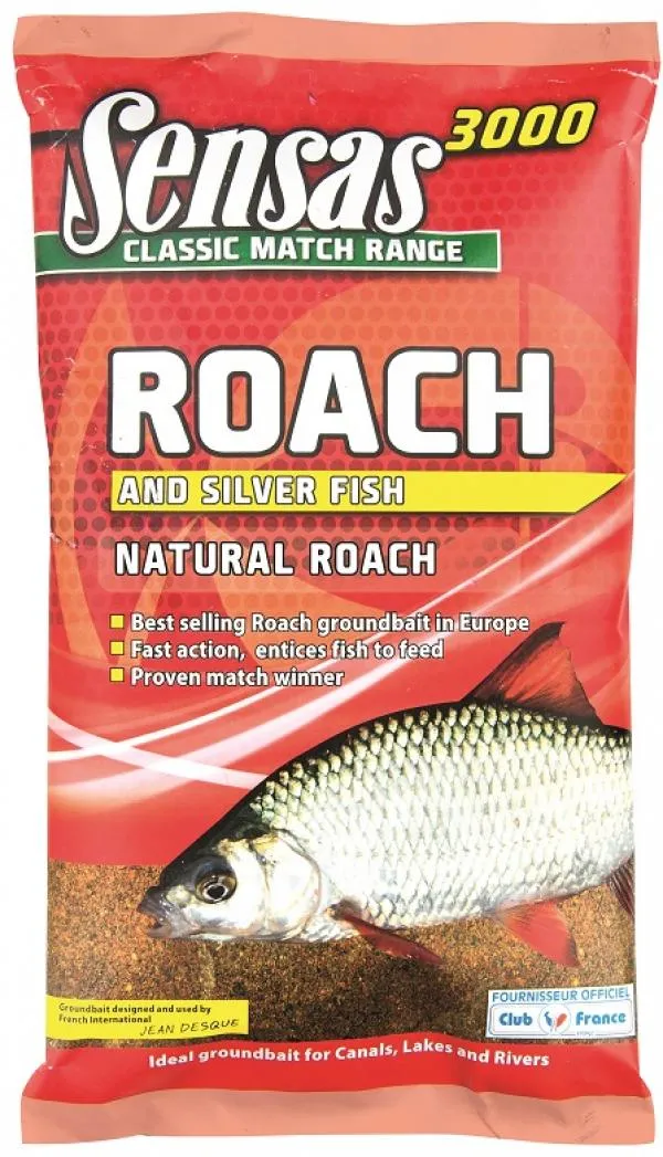 Sensas 3000 UK Super Roach (koncér) 1kg etetőanyag 