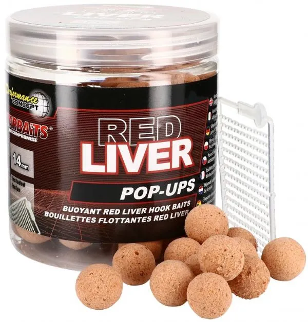 STARBAITS Red Liver 80g 14mm PopUp