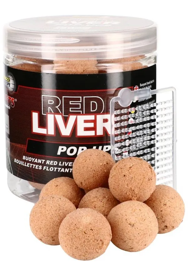 STARBAITS Red Liver 80g 20mm PopUp