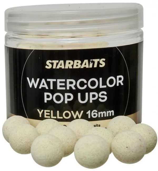 STARBAITS Watercolor Yellow 16mm 70g PopUp