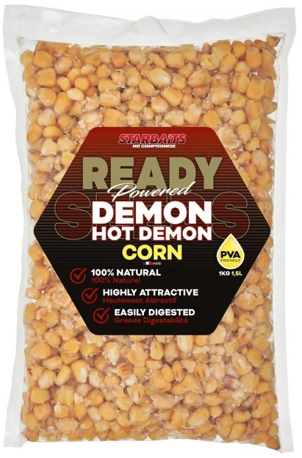 Starbaits Ready Seeds Hot Demon Corn 1kg kukorica