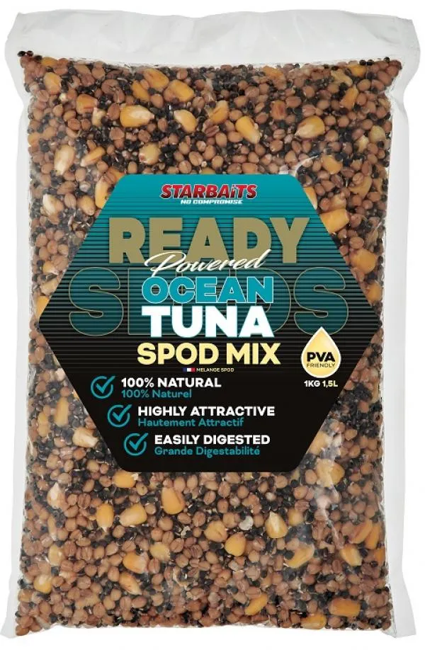 Starbaits Ready Seeds Ocean Tuna Spod Mix 1kg magmix