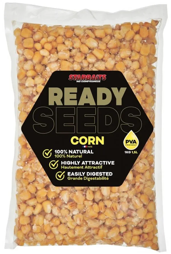 Starbaits Ready Seeds Corn 1kg kukorica