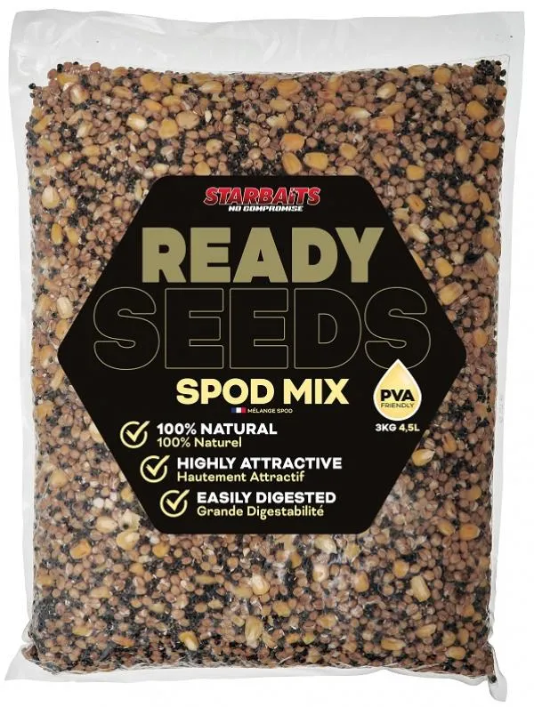 Starbaits Ready Seeds Spod Mix 3kg magmix