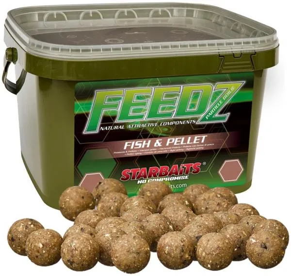 Starbaits FEEDZ Fish pellets 14mm 1,8kg Etető Bojli