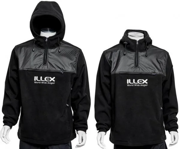 Illex Fleece Hooded Top New M Pulóver 