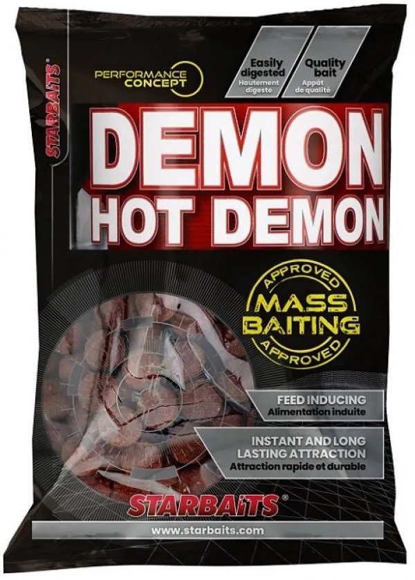 Mass Baiting Boilies Hot Demon 14mm 3kg