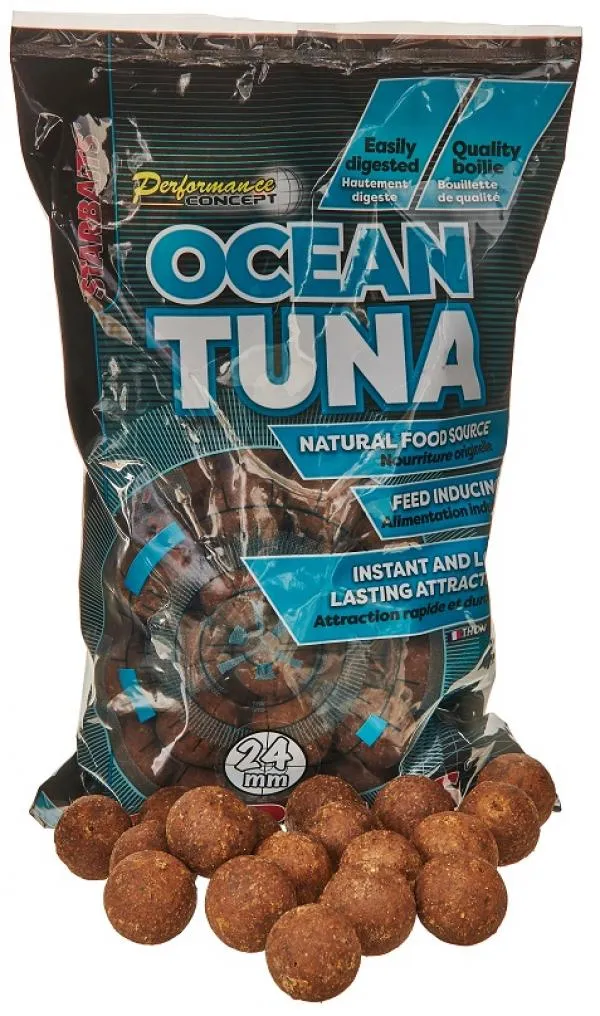 Starbaits Ocean Tuna 1kg 24mm Etető Bojli