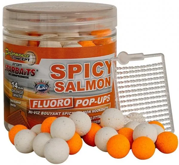 STARBAITS Spicy Salmon 80g Fluo PopUp
