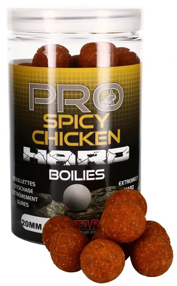 Starbaits Pro Spicy Chicken Hard Boilies 200g horog bojli