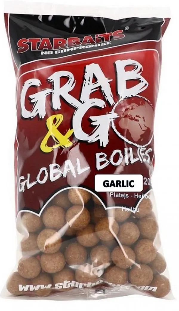 STARBAITS Global Boilies GARLIC 1kg Etető Bojli
