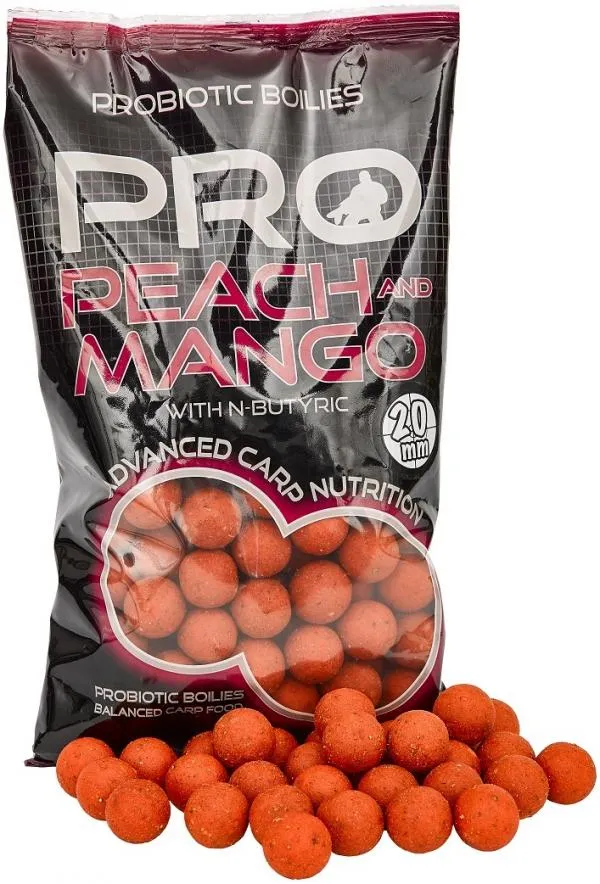 STARBAITS Probiotic Peach & Mango 1kg Etető Bojli