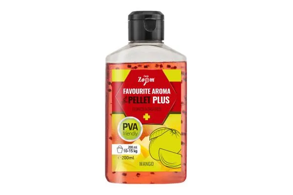 CZ Favourite folyékony aroma pellettel, mangó, 200 ml