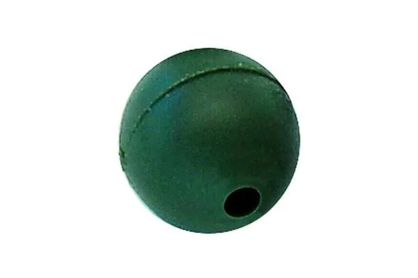 CZ Gumigolyó ütköző, o 10 mm, matt zöld, 10 db