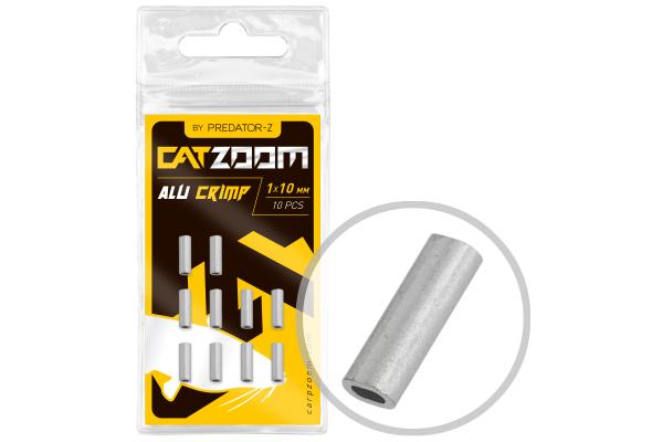 PZ Catzoom krimpelő hüvely, o1x10 mm, 10 db