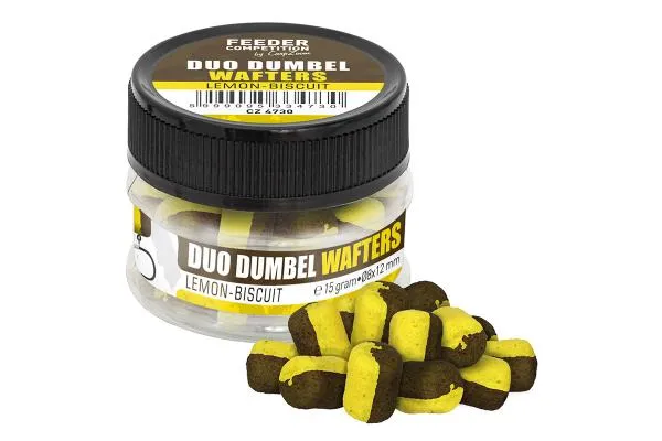 FC Duo Dumbel Wafters horogcsali, o10x14 mm, citrom, keksz...