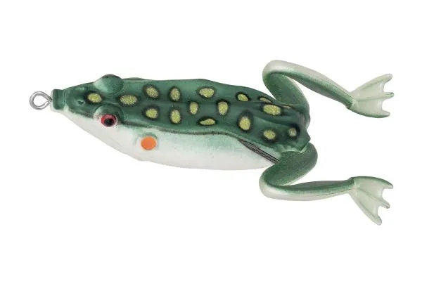 PZ Jumping Frog békautánzat, 6,5 cm, 15,5 g, sötétzöld, fe...