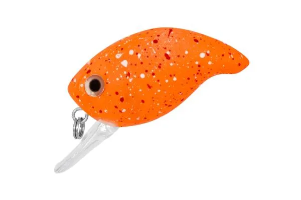 PZ Tiny Fish wobbler, 3 cm, 2,4 g, narancs, úszó