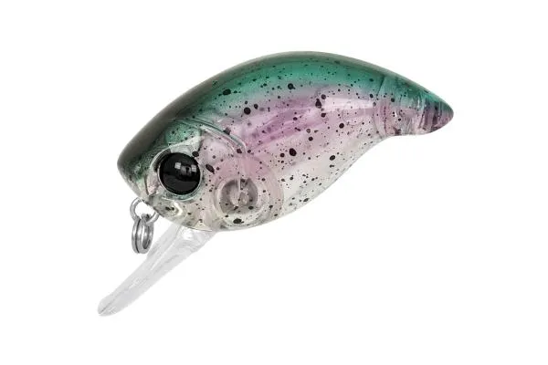 PZ Tiny Fish wobbler, 3 cm, 2,4 g, zöld, lila, fehér, úszó...
