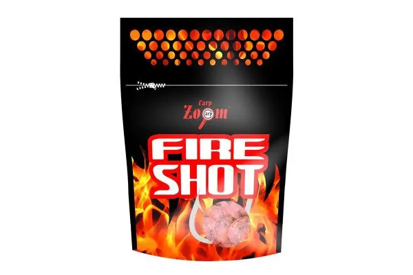 CarpZoom Fire Shot csalizó bojli, 16mm, édes vanília, 120g...