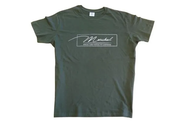Marshal Pamut póló, M, sötétzöld