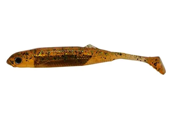 PZ Longtail Killer gumihal halas aromával, 10 cm, barna, 5...