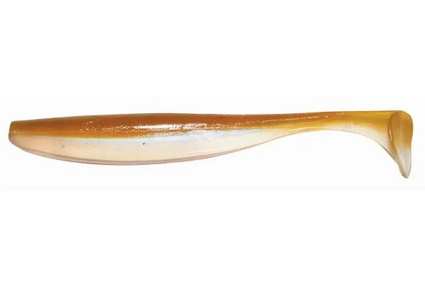 PZ Shad Killer gumihal halas aromával, 12 cm, barna, 5 db